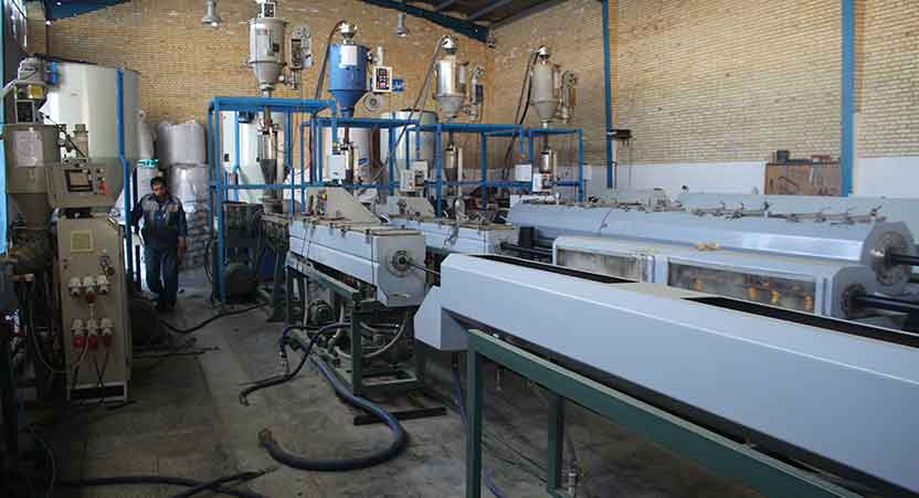 تولید لوله های پلی اتیلن در شیراز